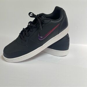 Nike Ebernon Low Prem Men’s Sneaker Size 14 Oil Grey/ Regency Purple
